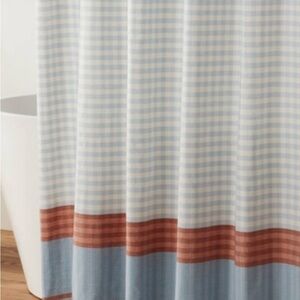 Threshold Plaid Shower Curtain